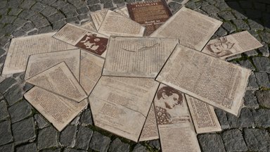 Mahnmal der Geschwister Scholl und für die Weiße Rose, vor der Ludwig-Maximilians-Universität in München