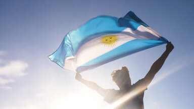 Argentinische Flagge