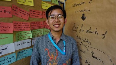 Jonathan Davy, Peserta IAF Seminar "Smart Cities and Modern Mobility"