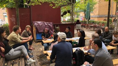 Die Gruppe in Berlin