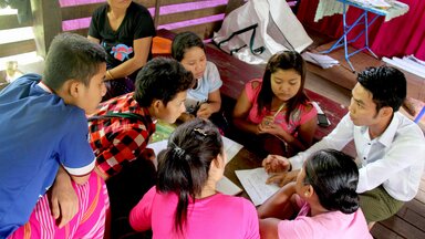 In Seminaren wurde in ganz Myanmar grundlegendes Wissen über Bürger- und Menschenrechte vermittelt.