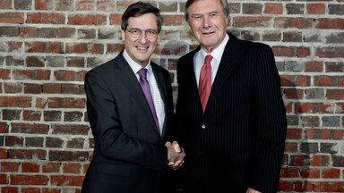 Karl-Heinz Paqué und Wolfgang Gerhardt