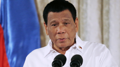 Rodrigo Duterte, Präsident der Philippinen.