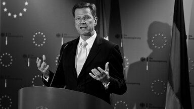 Guido Westerwelle in Brüssel 2011.