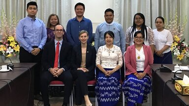 FNF Myanmar and Impact Hub Met with DISI 