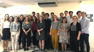 Students from Germany visited FNF Philippines