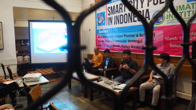 e-Book Launch Kebijakan Kota Cerdas di Indonesia, Jakarta, 15 Maret 2019