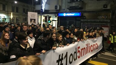 Proteste in Serbien 2019