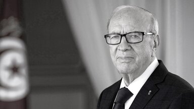 Das letzte offizielle Bild von Staatspräsident Beji Qaid Essebsi