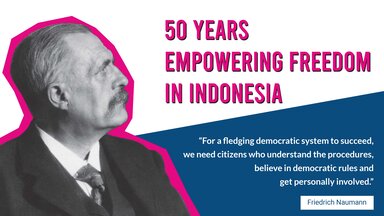50 Years of Empowering Freedom in Indonesia
