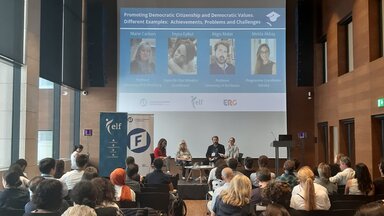 On 27 September 2019, we discussed how we can promote democratic citizenship and education with highly interesting panelists.