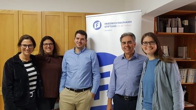 Discussing Working Plan for 2020 with Jerusalem Institute for Policy Research 