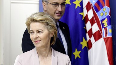 Ursula von der Leyen praises Croatia
