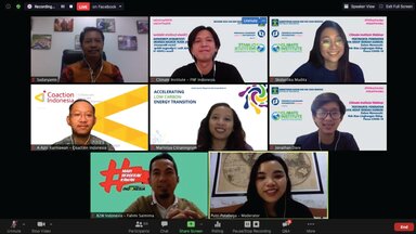 Panelis, Panitia, Peserta Webinar Pentingnya Penerapan Gaya Hidup Rendah Karbon
