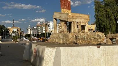 Das Denkmal für Mohamed Bouazizi in seiner Heimatstadt Sidi Bouzid