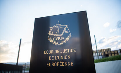 Der Europäische Gerichtshof (EuGH) in Luxemburg.