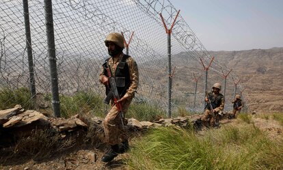 Pakistan Afghanistan Border- Aug 2021