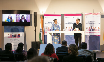 Women Startups Event in India Week Hamburg