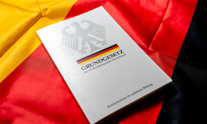 Ein Grundgesetz Buch der Bundesrepublik Deutschland
