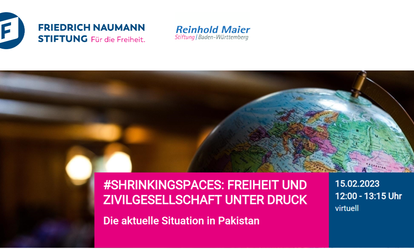WebTalk Creative Die aktuelle situation in Pakistan #ShrinkingSpaces