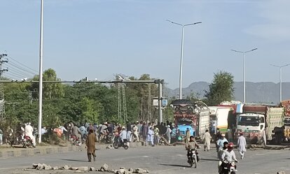 Severe traffic disruption in Islamabad in the wake of Imran Khan's arrest 2023