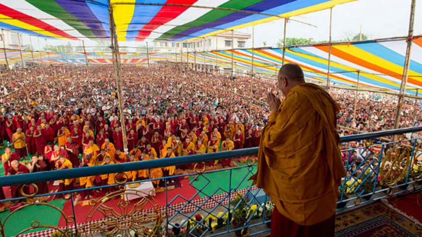 dalai lama w/ audience