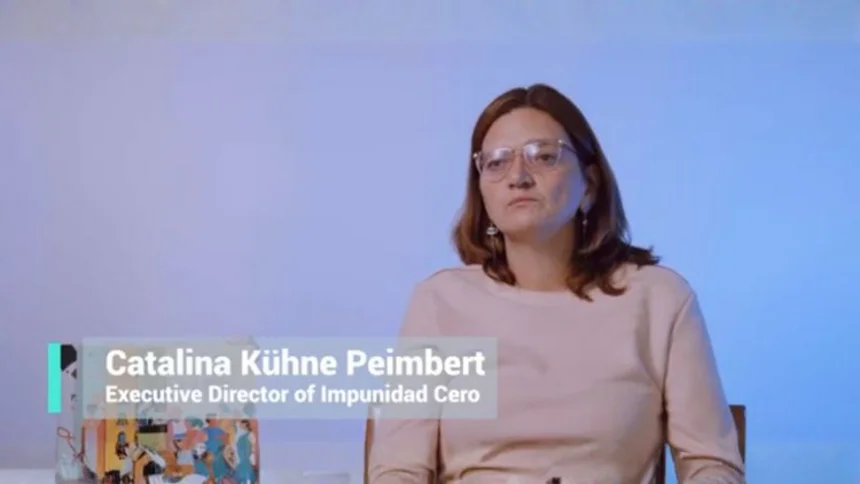 Catalina Kühne Peimbert Executive Director of Impunidad Cero