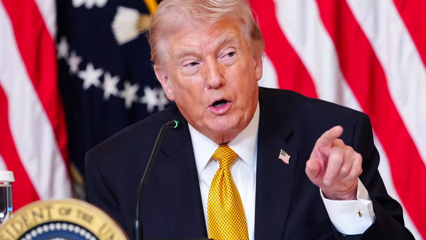 United States President Donald J Trump