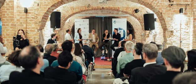 Panel der Veranstaltung "Berlin Talks"